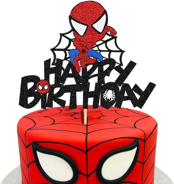 bánh sinh nhật dễ thương người nhện
