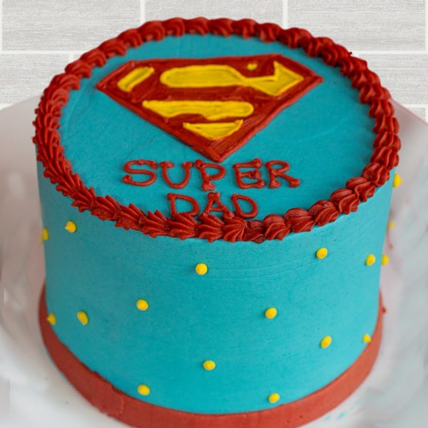 Mẫu bánh sinh nhật bố siêu nhân