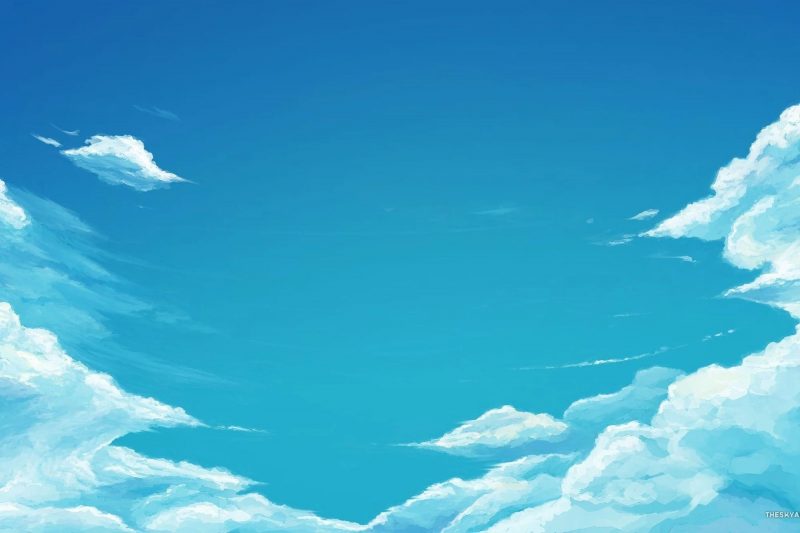 background bầu trời background sky anime