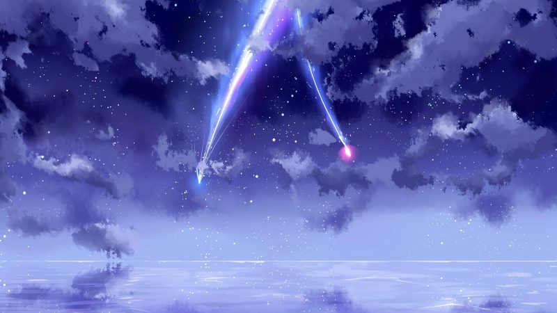 background bầu trời background sky huyền ảo anime