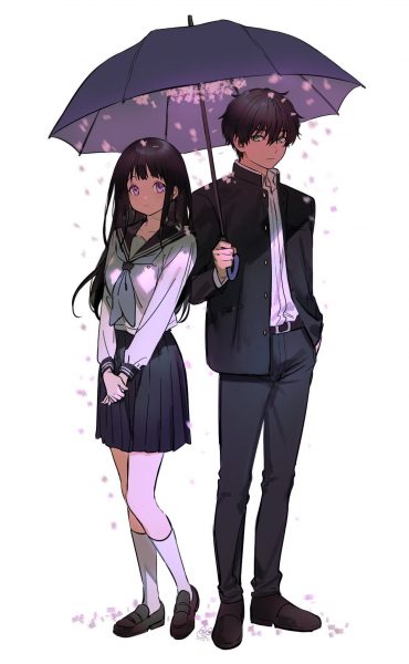 Hình ảnh cặp đôi yêu nhau anime
