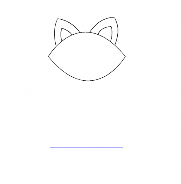 cách vẽ mèo vẽ dáng ngồi