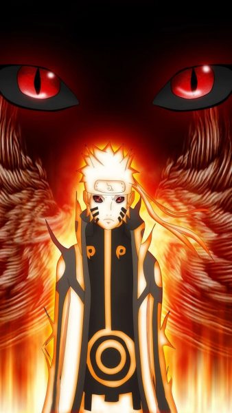Hình nền Naruto con mắt đỏ